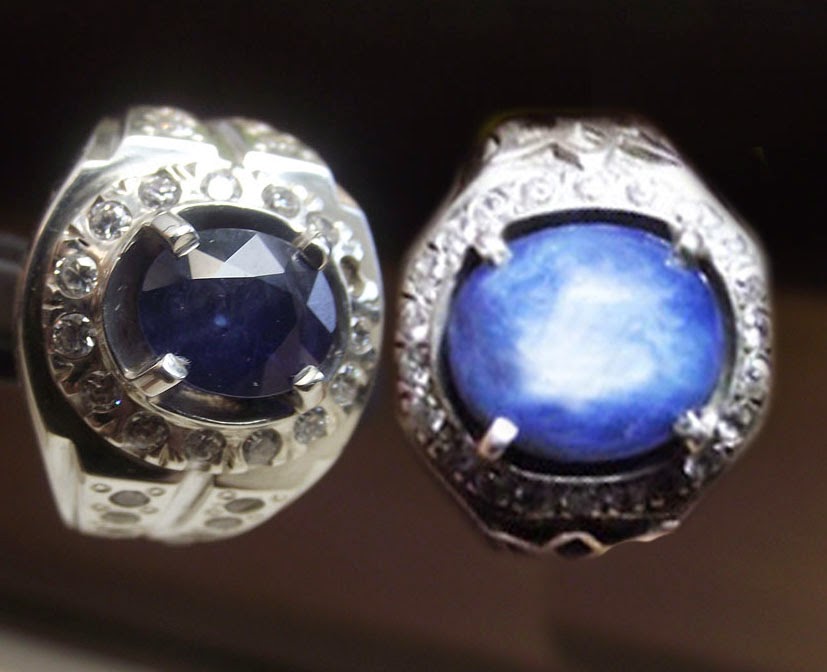 batu akik blue safir afrika}