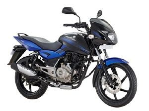 Bajaj Pulsar 150 DTSi right side Blue image