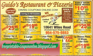 Free Printable Guidos Pizza Coupons