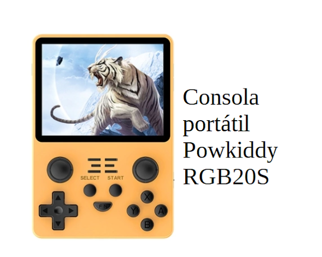 Consola portátil Powkiddy RGB20S