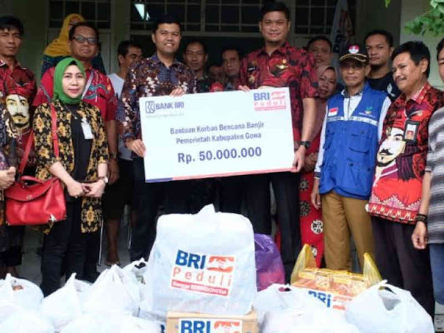 Bantuan ke Posko Induk Bencana di Kabupaten Gowa Terus Mengalir