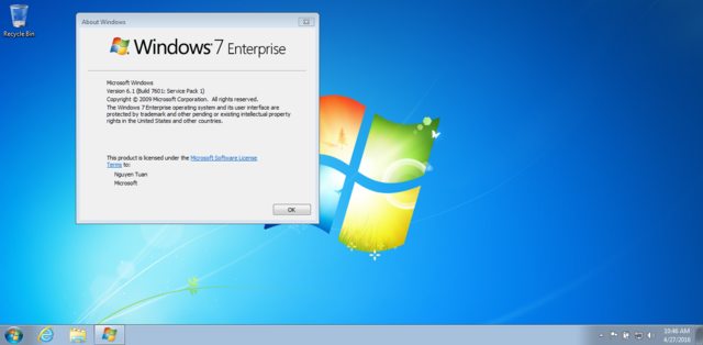 Ghost Win 7 Enterprise đa cấu hình update No soft Full soft