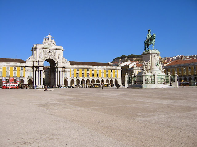 Praça do Comércio em Lisboa (Terreiro do Paço)