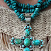 turquoise cross