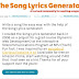 [View 19+] Song Lyric Generator Good