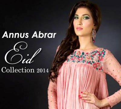 Annus Abrar Designer Dresses 2014 For Eid-Ul-Fitr