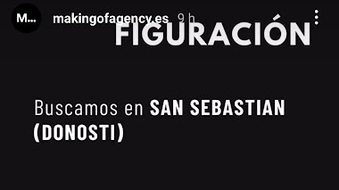 CASTING en SAN SEBASTIAN (DONOSTI) - Se buscan FIGURANTES de todas las edades para proyecto de ficción 2023