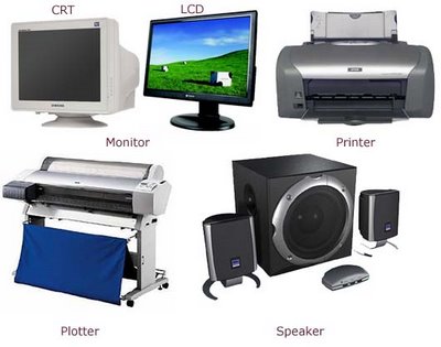 Pengertian unit keluaran(output device)  hardware dan 