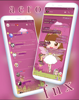 Anime Girl 2 Theme For YOWhatsApp & AeroWhatsApp By Ave fénix