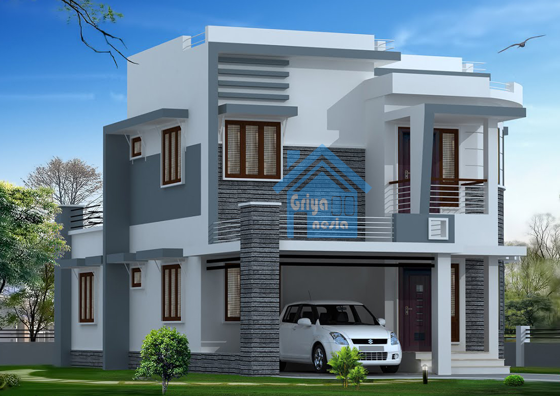 Desain Rumah Modern 170 meter | Desain Rumah | Griya Indonesia