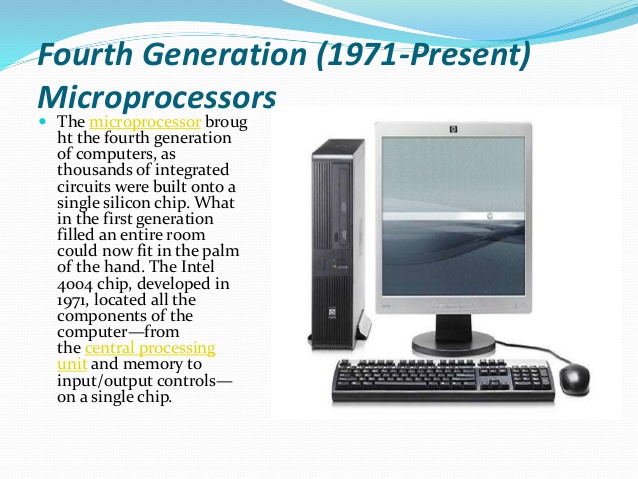 computers: Fourth Generation