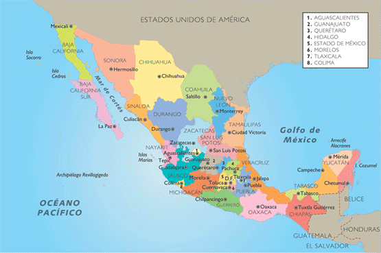 Geograf�a de M�xico: 1.3