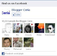 Blogger Ceria Facebook Page