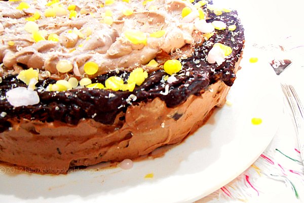 Dolci golosità: Torta al cioccolato con ganache