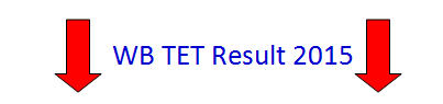 WB TET Result 2015