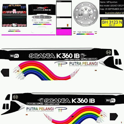 Download Livery Bus Putra Pelangi DISINI