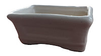 ceramic rectangular tray pot