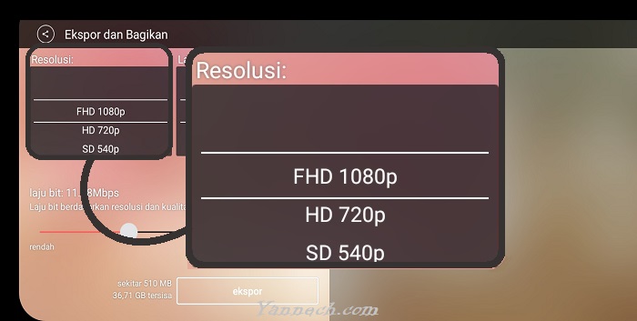 Cara Menampilkan Resolusi 1080p dan 60fps di Aplikasi KineMaster