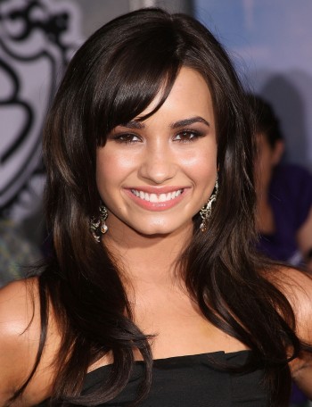 demi lovato brown hair 2010