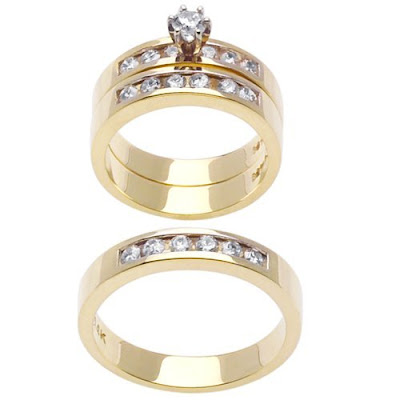 Gold and White Gold for Marriage days 