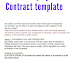 Korean Employment Contract template