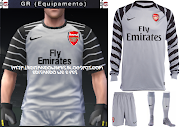 Camiseta: 2: 25/25/25. 5: 0/0/0. 18: 0/0/0. 80: 25/25/25 (arsenal kit goalkeeper)