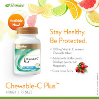 Vitamin c shaklee; Chewable-c plus; vVita C; Shaklee vitamin c; vitamin c kanak-kanak; Shaklee labuan; 