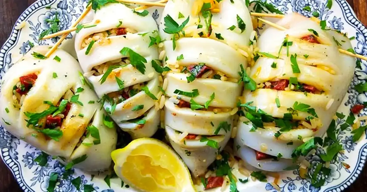 Lulas Recheadas com Chouriço: O Sabor Autêntico da Gastronomia Portuguesa