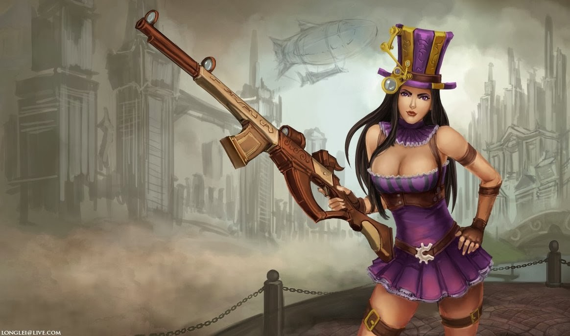 Caitlyn League of Legends Wallpaper