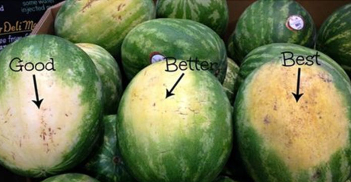Here Are The Tips For Choosing The Best Watermelon