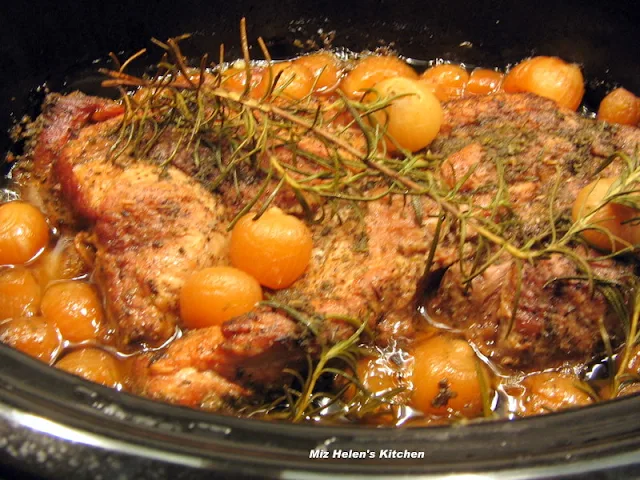 Slow Cooker Rosemary Pork Roast at Miz Helen's Country Cottage