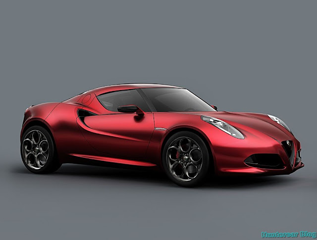 Alfa Romeo 4C convertible version of the upcoming 4C Coupe