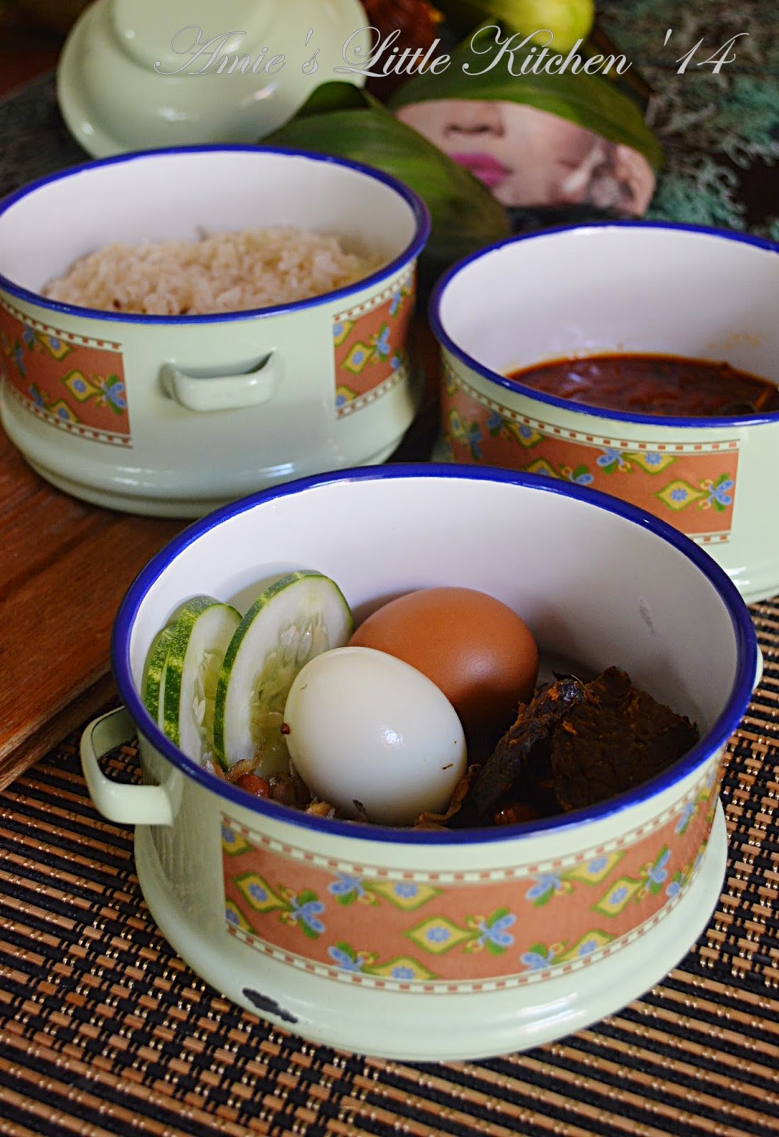 AMIES LITTLE KITCHEN Enaknya Resepi Tradisi Nasi Lemak Oh Nasi