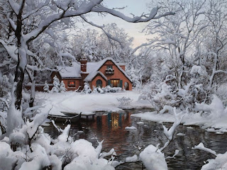 casa-cubierta-de-nieve-junto-a-un-rio-