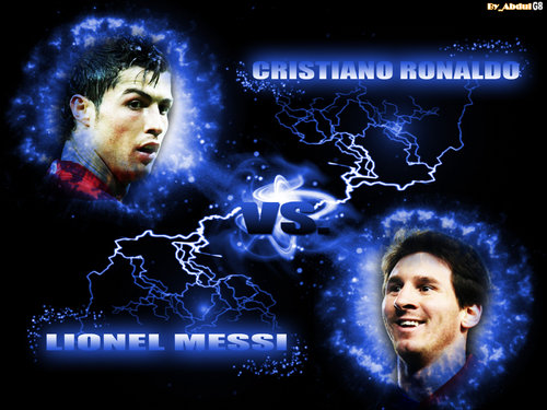 CR7 vs Lio Messi Wallpaper