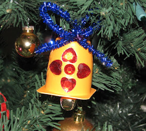 Danino yogurt cup Bell Ornaments