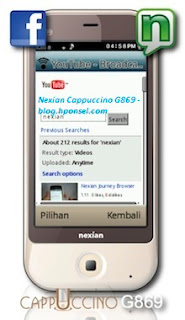 harga ponsel Nexian Touch Series