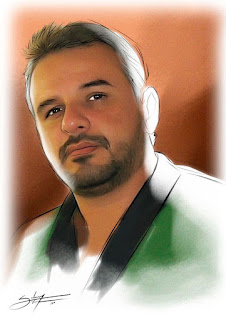 retratos digitais coloridos