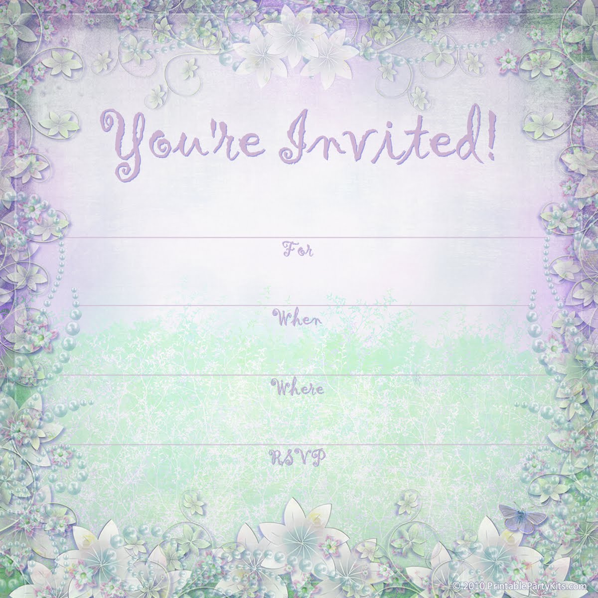 Invitation Template Word | cyberuse