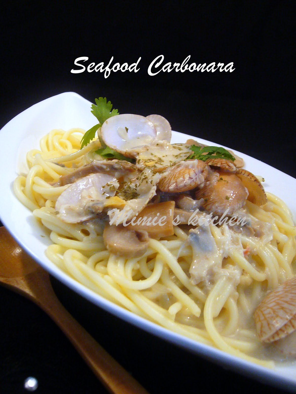 ~Di Sini Segalanya Bermula~: Seafood Carbonara