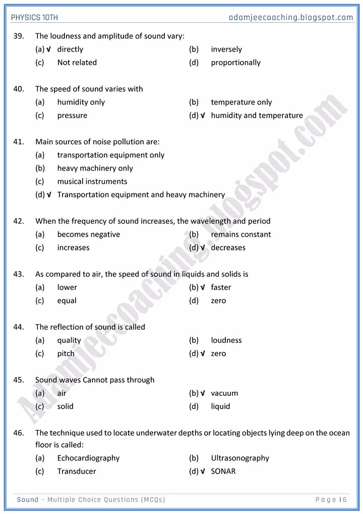 sound-mcqs-physics-10th