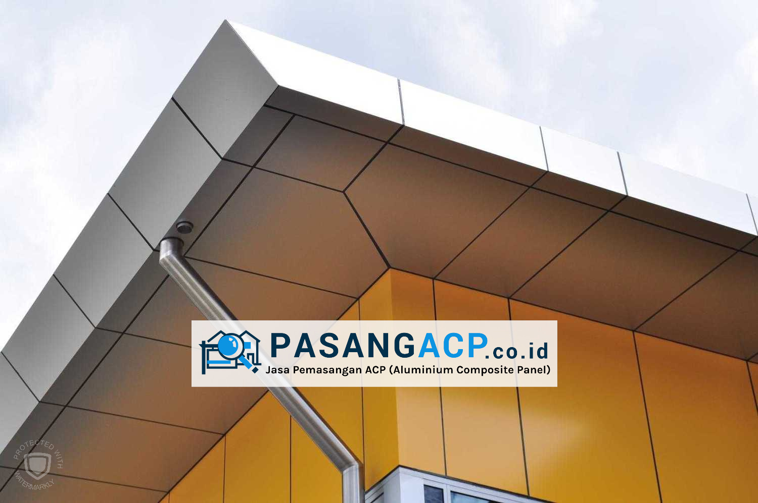 Jasa Pemasangan ACP  Atap  Bangunan Harga Murah Desain 