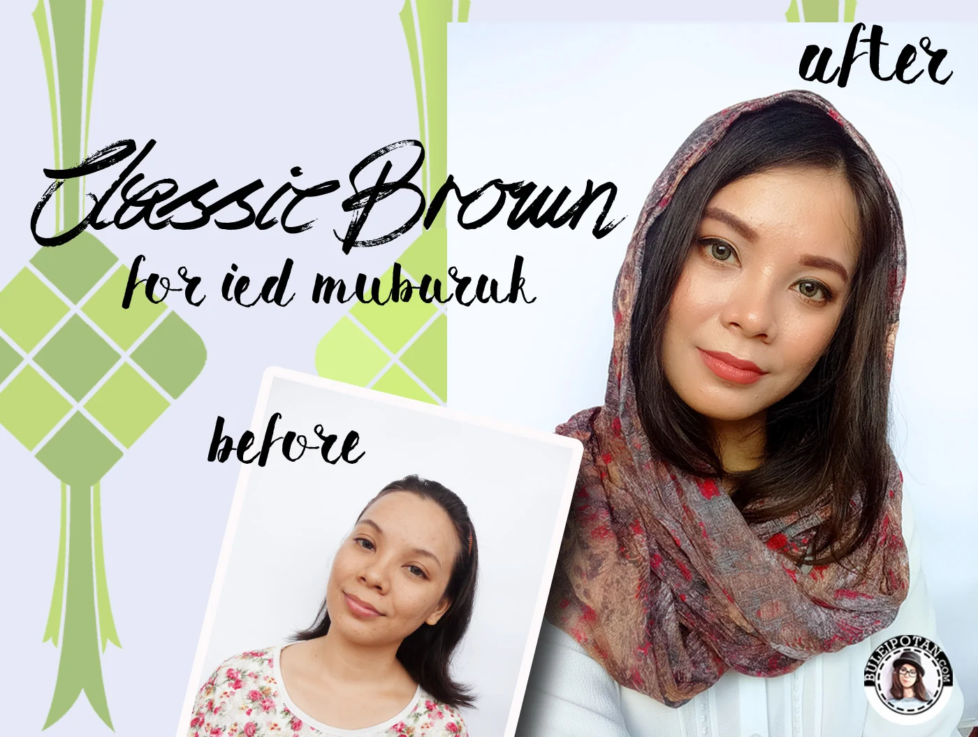 AOBT Tutorial Makeup Lebaran Natural Nuansa Cokelat Dari Wardah