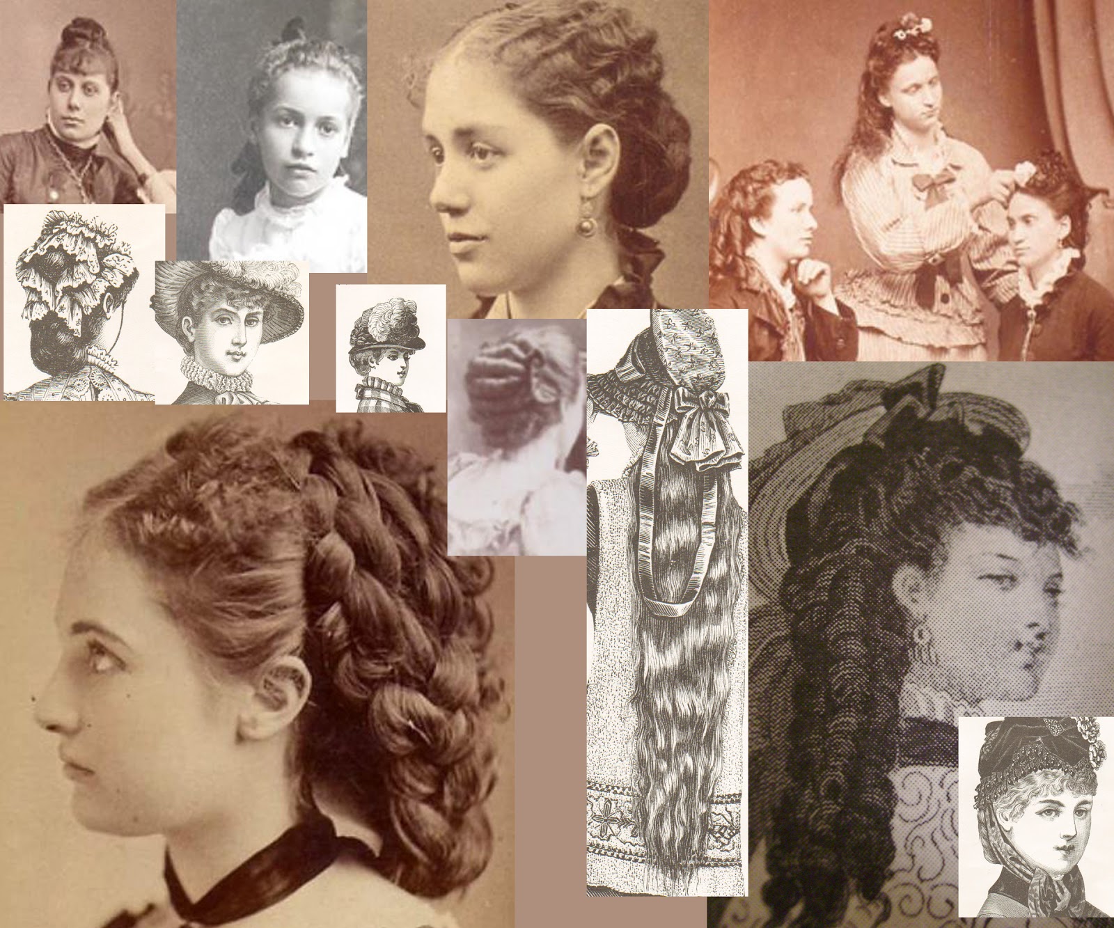 Victorian Hairstyles & tutorial