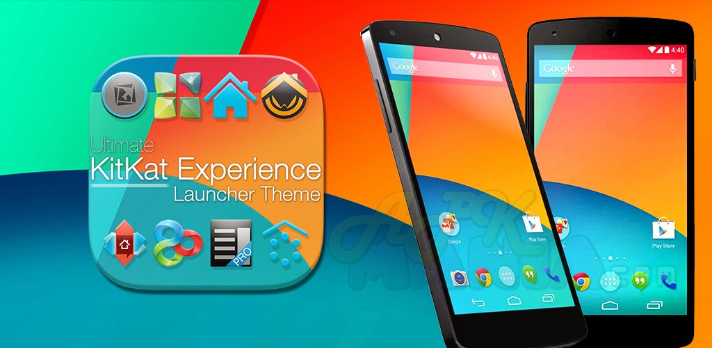 KitKat 4.4 Launcher Theme