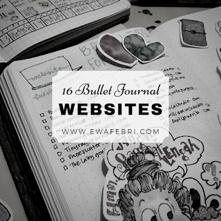 16 websites inspiration for bullet journal