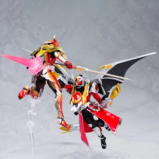 REVIEW SHFiguarts (Shinkocchou Seihou) Kamen Rider Wizard Flame Dragon / All Dragon, Bandai