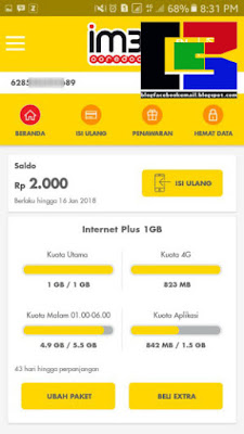  Seperti yang kita tahu bahwa ketika ini para operator semakin berlomba memanjakan para pela Download Aplikasi Myim3 Cara Cek, Beli Kuota Internet Im3 Lebih Mudah