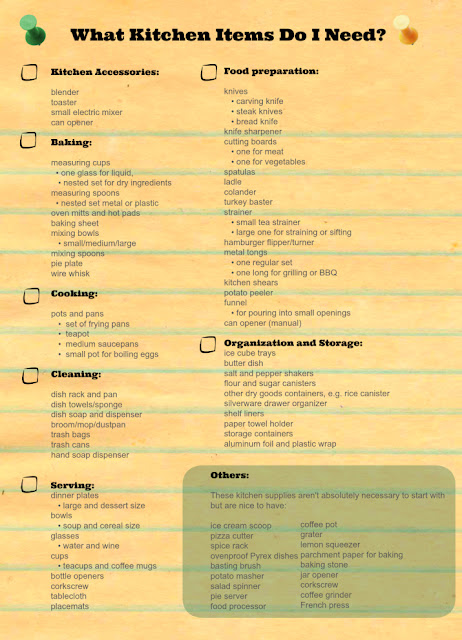 basic kitchen tools equipment their uses