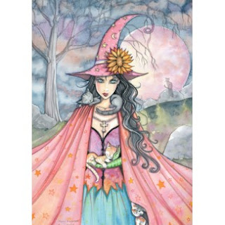 Halloween Witches Greeting Cards